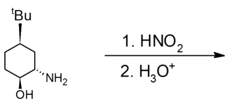 JAM BT 2022 Q20 figure: The major product formed in the given reaction is