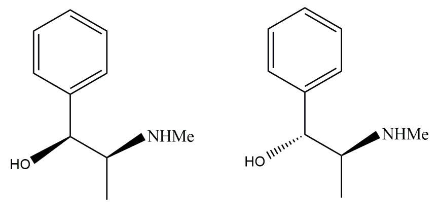 JAM BT 2025 Q40 figure: Which of the following is/are CORRECT for the two molecules shown?