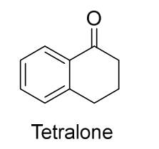 JAM BT 2026 Q57 figure: The number of distinct products formed after the nitration of tetralone in the presence of HNO 3 and H 2 SO 4